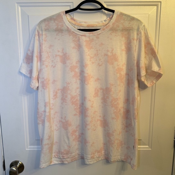 Eddie Bauer - White & Pink Tie Dye T-Shirt - Picture 1 of 5